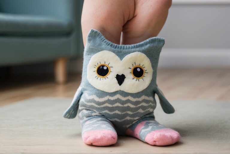 How to Put On Owlet Sock?