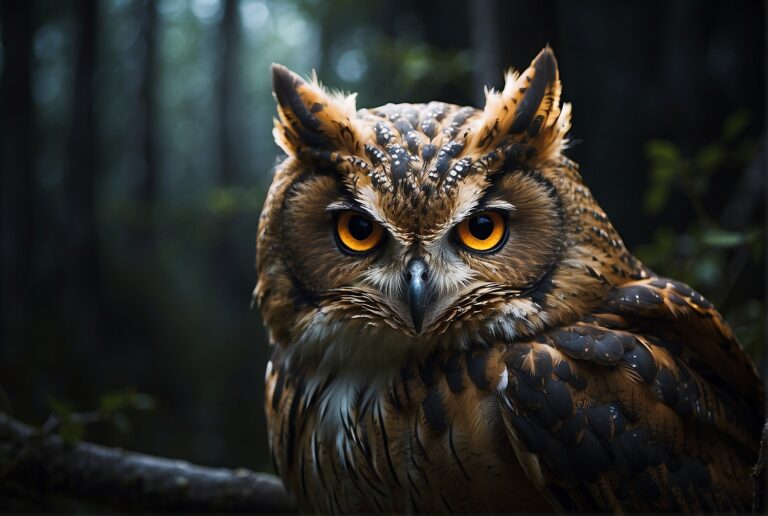 Can Owls See in the Dark?