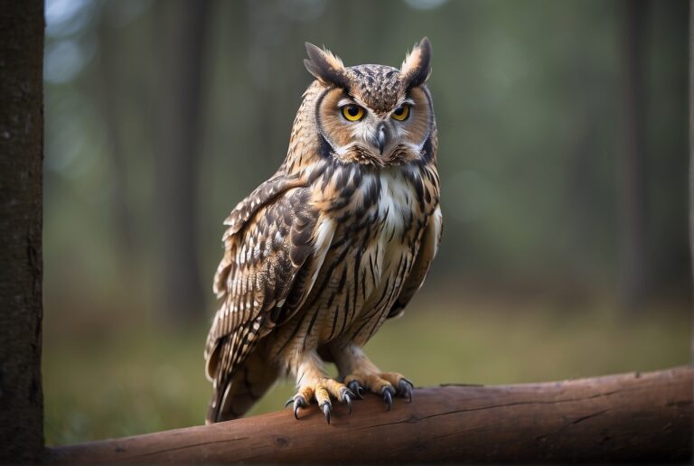 How Long Are an Owls Legs?